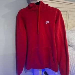 Red Nike Hoodie